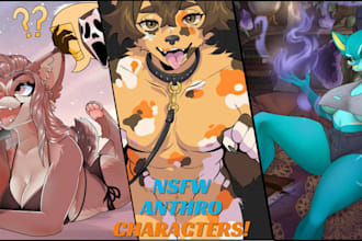 draw furry nsfw sfw illustration fursona furry art oc furry pfp anthro character