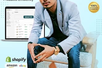 do ecommerce product listing and product data entry professionally