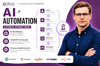 automate odoo erp with ai agents agentic smart workflows and chatgpt integration