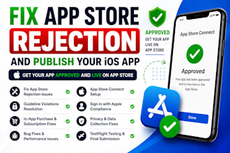 fix app store rejection and publish your ios app