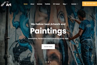 build squarespace painter website art portfolio website gallery exhibition site