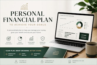 create a personalized budget and savings plan