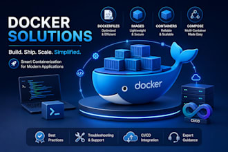 setup and fix docker or docker compose