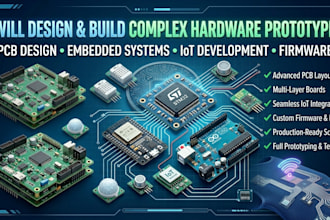 design and build complex hardware prototypes
