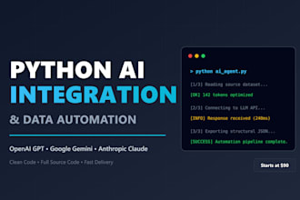 integrate openai gemini API and automate your data workflows using python