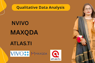 do qualitative data anlysis on nvivo,maxqda, and atlas ti