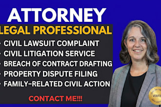 draft a civil lawsuit complaint for your family dispute