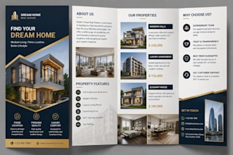 professional real estate marketing design