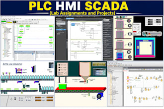 do plc programming, ladder logic, hmi, scada, automation, plc labs, rslogix, any