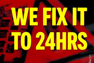 fix hacked wordpress site and remove malware in 24hours
