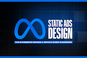 design high converting static ads for shopify and dtc brands