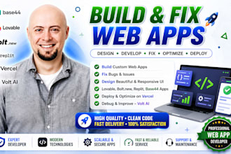 build fix base44 web apps design lovable bolt new replit vo vercel debug volt ai
