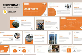 do PPT design, presentation design, investor pitch deck, corporate slides