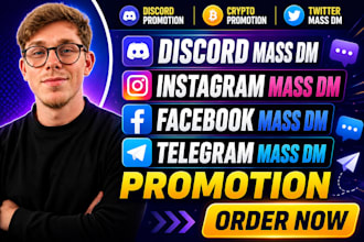 discord mass dm instagram mass dm facebook mass dm telegram mass dm promotion