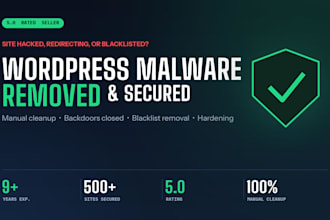 do wordpress malware removal, fix hacked site and wordpress security