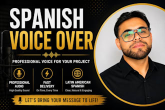 record spanish voice over