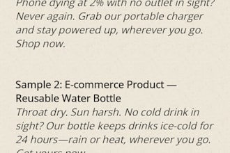 write persuasive ecommerce product descriptions that convert