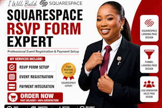 fix squarespace forms, rsvp setup, event booking and payment integration