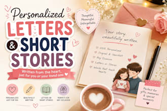 write a personalized and creative story or letter
