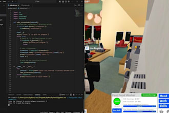 develop custom game automation scripts and macros in python or autohotkey