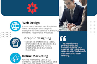 get professional website and graphic designing service