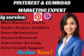 redesign gumroad payhip shopify store pinterest  etsy marketing sales strategy