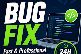 fix bugs errors and issues on your website or web app