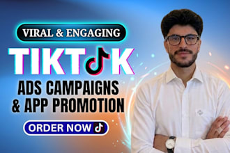 run tiktok ads, snapchat ads for app installs and high quality user acquisition