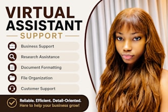 be your professional virtual assistant