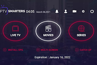 rebrand latest iptv smarter pro, xciptv with integrated vpn and control panel