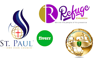 design a modern and unique business, religious, church, or ministry logo for you