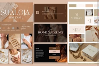 design jewelry startup logo brand style guide art direction linesheet moodboard