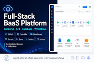 build scalable secure and custom built backend as a service