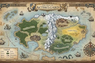design fantasy map illustration, illustrated map, hand drawn map, city maps