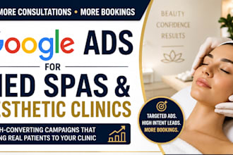 setup google ads campaigns for medical spas and aesthetic clinics