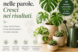 write skincare blog posts and product descriptions in italian