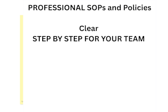 write standard operating procedures