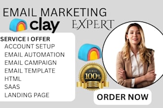 setup clay automation clay integration CRM enrichment email campaign template