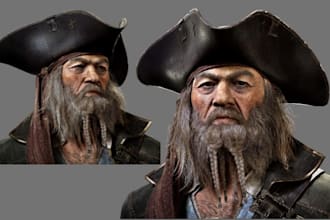realistic 3d game model cc4 cc5 3d metahuman character rigging iclone animation