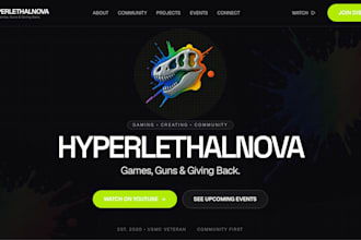 build you a custom single or multi page website