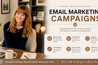 create email marketing campaigns and newsletters