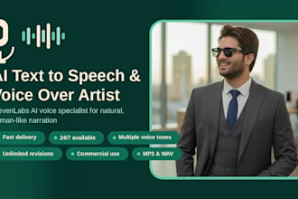 create professional ai voice over using elevenlabs