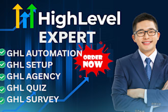 gohighlevel agency ghl setup ghl quiz ghl survey ghl automation