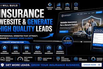 generate home auto car property health insurance leads