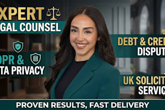 draft an authoritative UK debt dispute letter or letter before action