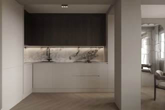 design your modern kitchen with photorealistic 3d rendering