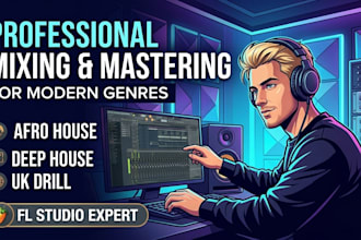 do professional mix and mastering to industry standards