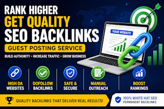 do high quality SEO guest posting backlinks for your website