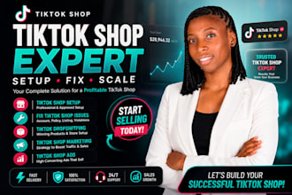 setup tiktok shop fix tik tok dropshipping tiktok shop marketing tiktok shop ads