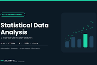 do statistical data analysis and interpretation using spss python r excel gmat
